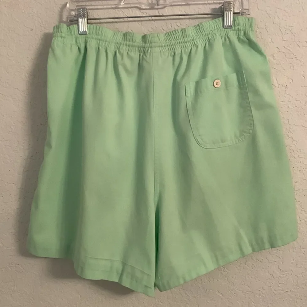 Paradise Bay Misses Green Shorts Size M